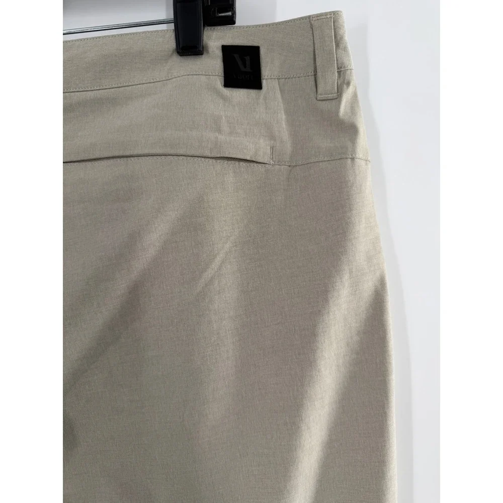 Vuori Meta Pant Khaki Tan Mens Size 38 Performance‎ Chino Trousers V431